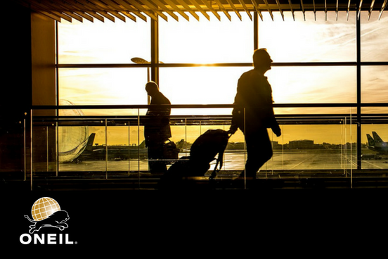 Man in airport image